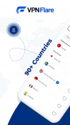 VPN FLARE - SECURE & FAST VPN screenshot 1
