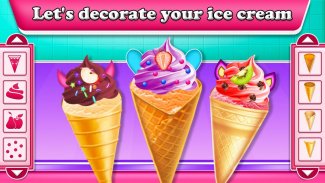 Ice Cream : Cupcake Maker game screenshot 0