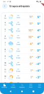 Köpönyeg - időjárás screenshot 6