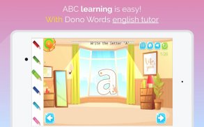 Dono Words Lerne Alphabetspiele für die Vorschule screenshot 4