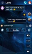 Nebula Keyboard Theme & Emoji screenshot 6