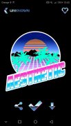 Retrowave Wallpapers - Live Wallpapers,GIF & Radio screenshot 0