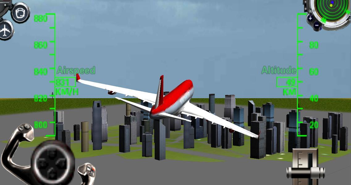 3D Airplane flight simulator by VascoGames