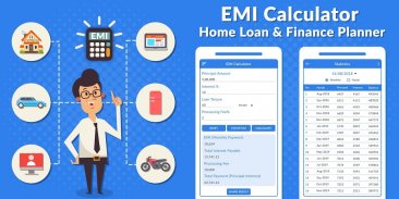 EMI Calculator - Home Loan & F screenshot 2