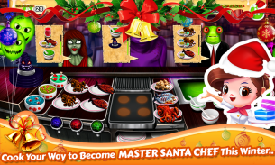 Santa Restaurant Cooking Game screenshot 4