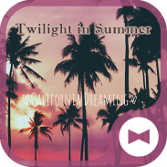 Cute Wallpaper Twilight in Summer Tema screenshot 4