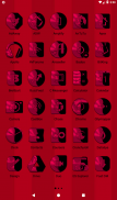 Wicked Crimson Icon Pack Free screenshot 8