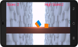 Jumping jelly - arcade jumping cube screenshot 1