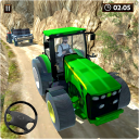 Tractor Trolley Simulator Cargo 3D Tractor Drive Icon