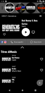 Générations hip hop rap radios screenshot 1