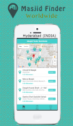 Masjid Finder Worldwide screenshot 1