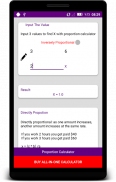 Proportion Calculator screenshot 2