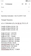 Geometry Calculator screenshot 2