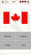 American Countries and Caribbean: Flags, Maps Quiz screenshot 4