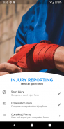 Injury Reporting - Sports & Or screenshot 1