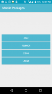 Mobile Packages Pakistan screenshot 1