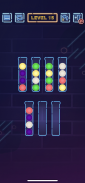 Neon Ball Sort - Bubble Color Sort puzzle Games screenshot 4