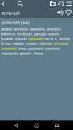 Russian Spanish Dictionary screenshot 6