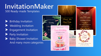 Invitation card Maker, Design screenshot 4