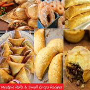 Meatpie Rolls & Small Chops Recipes screenshot 0