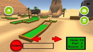 Mini Golf 3D: Great Pyramids screenshot 0