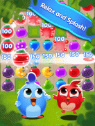 Chicken Fruit Splash - Line Match 3 screenshot 0