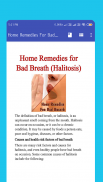 Home Remedies For Bad Breath (Halitosis) screenshot 4