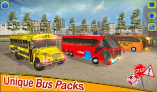 School Bus Driving Games : City Coach Bus Driver screenshot 7