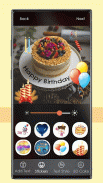 Name photo on birthday cake screenshot 0