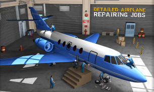 Air plane Mechanic Workshop Garage Simulator 2018 screenshot 2