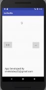 Increment & Decrement Integer Value Using Button screenshot 1