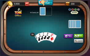 Offline Tonk - Tunk Card Game screenshot 9