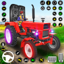 Farm Tractor Farming Games 23 Icon