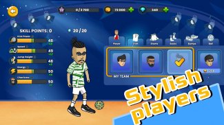 Kick Volleyball: Football game screenshot 1