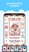 NewBorn Baby Birth Frame screenshot 1