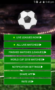 Football Leagues - Liga Live Score & Match history screenshot 0