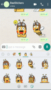 Bee Stickers - WAStickerApps screenshot 4