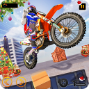 Bike Stunt: Extreme Roof Drive Icon