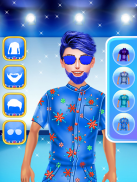 синя принцеса - преобразяване игри: грим обличане screenshot 1