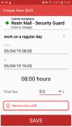 Shift Manager Working Tracker screenshot 7