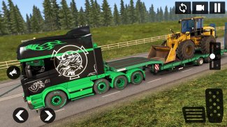 Mountain truck Driving Game-Forest Truck Simulator screenshot 1