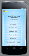 ATM Error Code Translator- NCR screenshot 7
