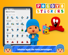 Pocoyo Stickers: adesivos para WhatsApp screenshot 2