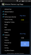 Mission Planner Log Flags screenshot 0