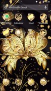 Golden Flower Theme & HD wallpapers screenshot 1