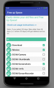 Free up Space - Beta screenshot 2