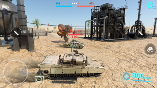 Tanks Battlefield: PvP Battle screenshot 2