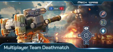 Mech Wars: Batallas en línea screenshot 6