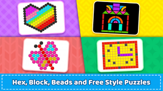 Mosaic Puzzles Art Game Kids screenshot 7