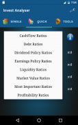 Invest Analyser 2 : Financial Ratios Analysis screenshot 11